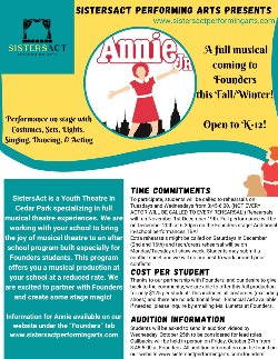 Annie Jr flyer